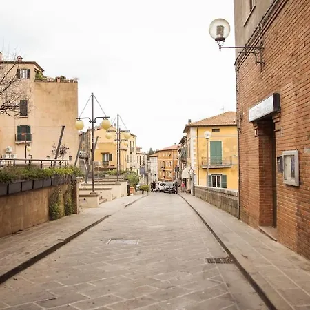 La Casa In Piazza - Super Terrazza - 18' Dalle Terme 公寓 曼恰诺